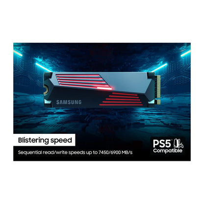 DISCO SSD GAMER M.2 SAMSUNG 990 PRO 2TB + DISIPADOR 4.0 7450mbs