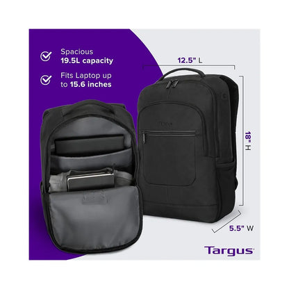 MOCHILA TARGUS CLASSIC COMMUTER 15.6' 19.5L BLACK TBB626GL
