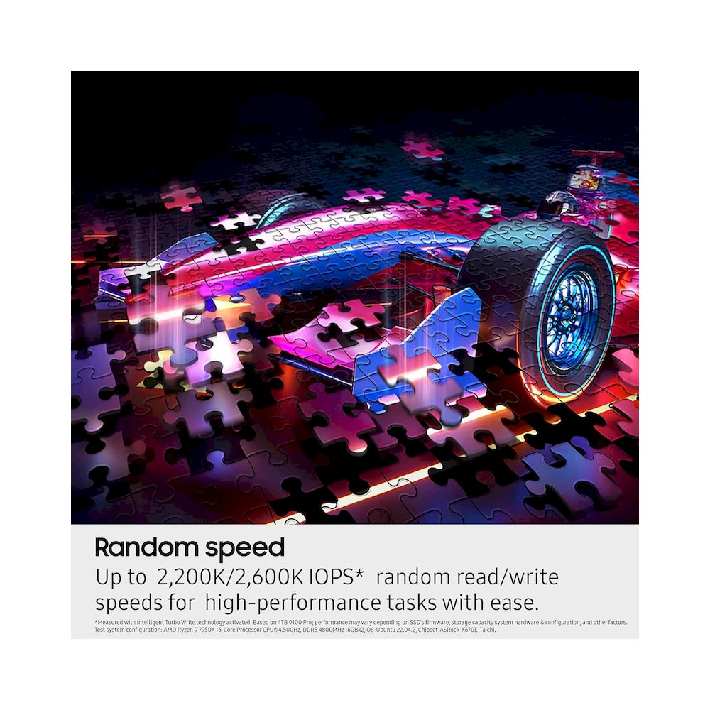 DISCO SOLIDO SSD SAMSUNG 9100 PRO 2TB M.2 NVME LAPTOP PCIE 5 14700 MBS