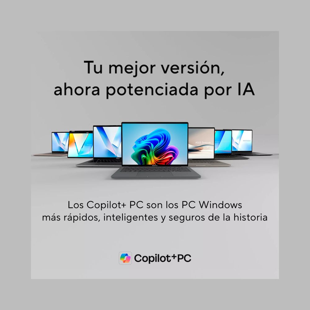 LAPTOP ASUS ZENBOOK OLED 14' UM3406 RYZEN 7 AI 32GB 1TB SSD TACTIL (UM3406KA-WS79T)