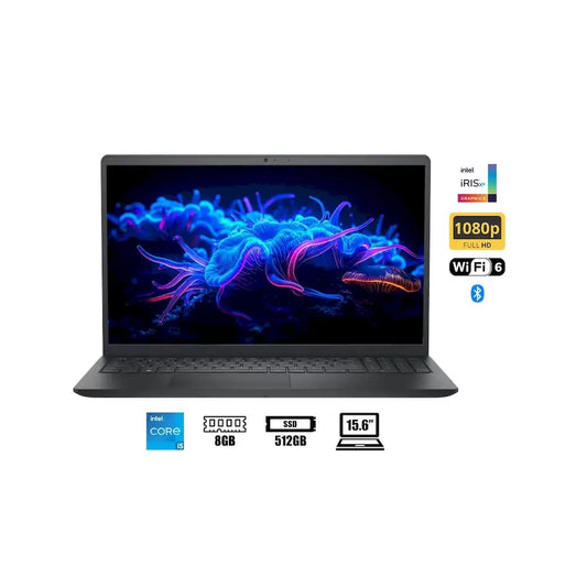Laptop DELL INSPIRON 3530 15.6' 120hz 1920x1080 I5 8GB 512SSD BT TOUCHSCREEN (3530-5623BLK-PUS)