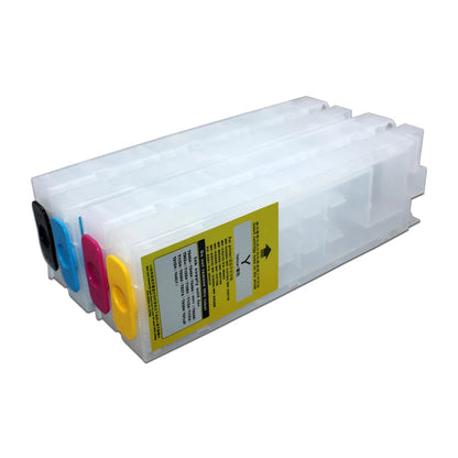 Cartuchos RECARGABLES LLENOS C5810 C5310 C5390 C5890 SIN CHIPS 320ml COLORES 320ML NEGRO 650ML + LIBERACION CHIPLESS