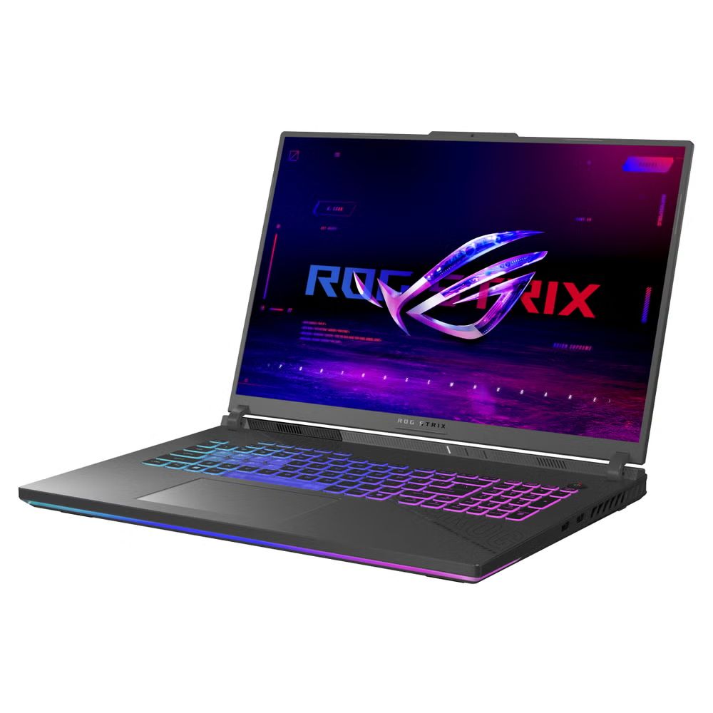 Laptop ASUS ROG STRIX G18 IPS 2.5K 240HZ 18' AMD RYZEN 9 8940HX RAM 32GB DDR5 1TB SSD VIDEO RTX5060 8GB ILUMINADO 4 ZONAS