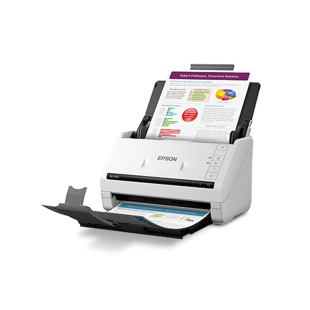 ESCANER EPSON DS-770II ALTA VELOCIDAD PROFESIONAL CONEXION WIFI CIS USB 3.0 (B11B262201)