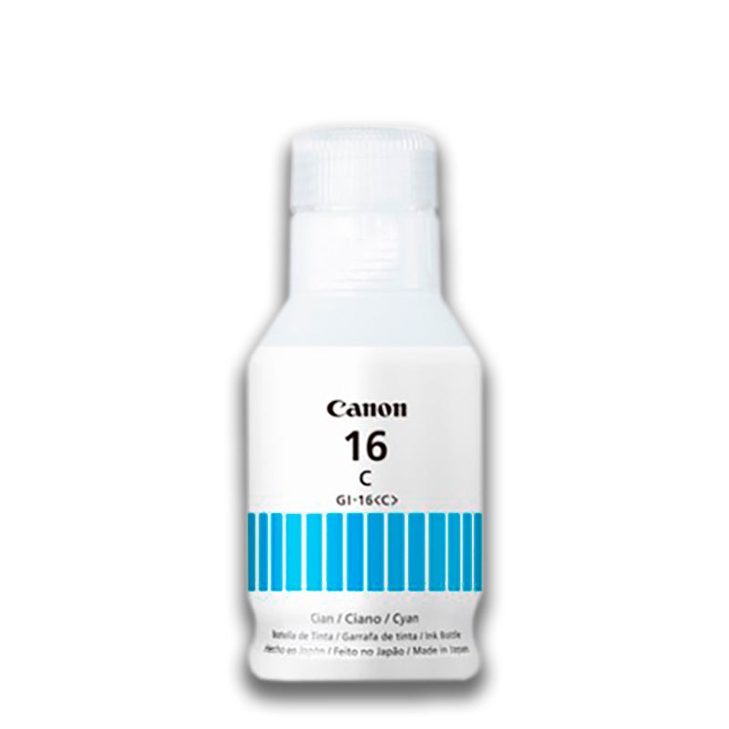 Tinta IMPRESORA Canon  GI-16 CIAN CYAN GX6010 GX7010