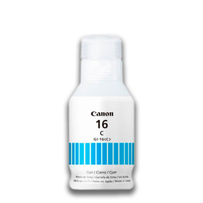 Tinta IMPRESORA Canon  GI-16 CIAN CYAN GX6010 GX7010