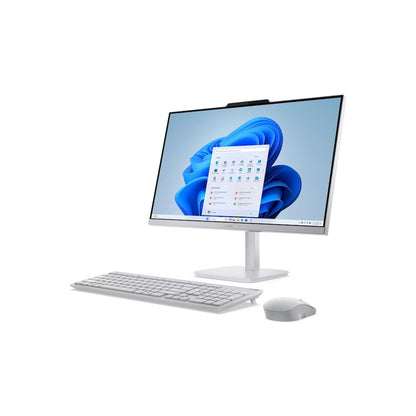 COMPUTADORA TODO EN UNO LENOVO A100 IPS CELERON N100 RAM 8GB 512GB SSD 23.8" FHD PC BLANCO COMPUTADORA BLANCA AIO
