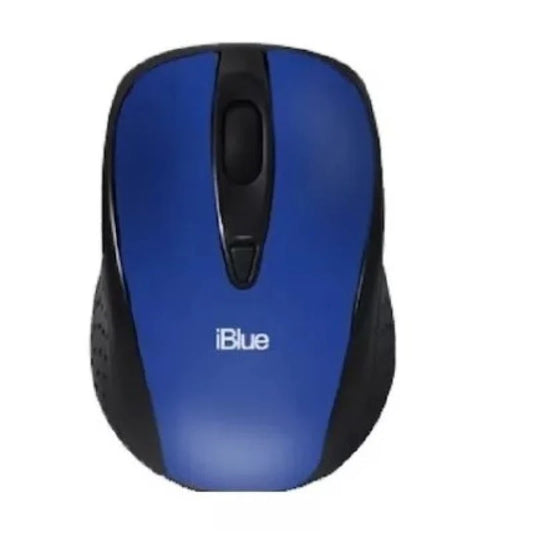 iBLUE XMK-252-BL Mouse Ergonomico Ambidiestro Inalámbrico USB - Azul