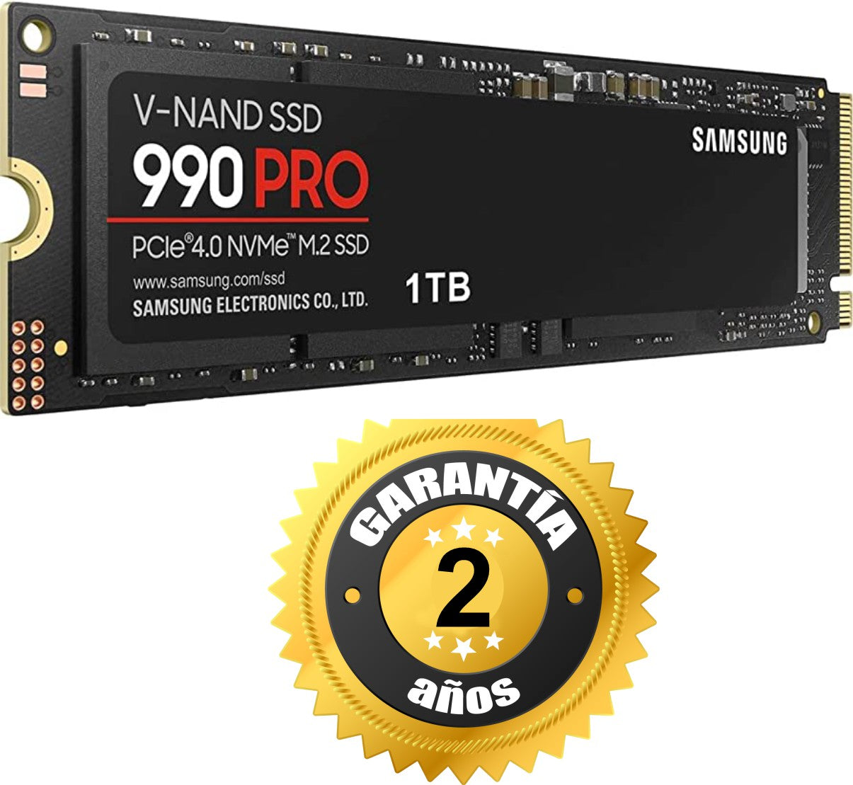 Disco SSD Samsung 990 PRO 1TB M.2 NVMe PCIe 4.0