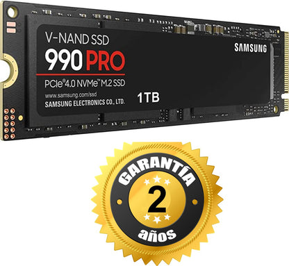 Disco SSD Samsung 990 PRO 1TB M.2 NVMe PCIe 4.0