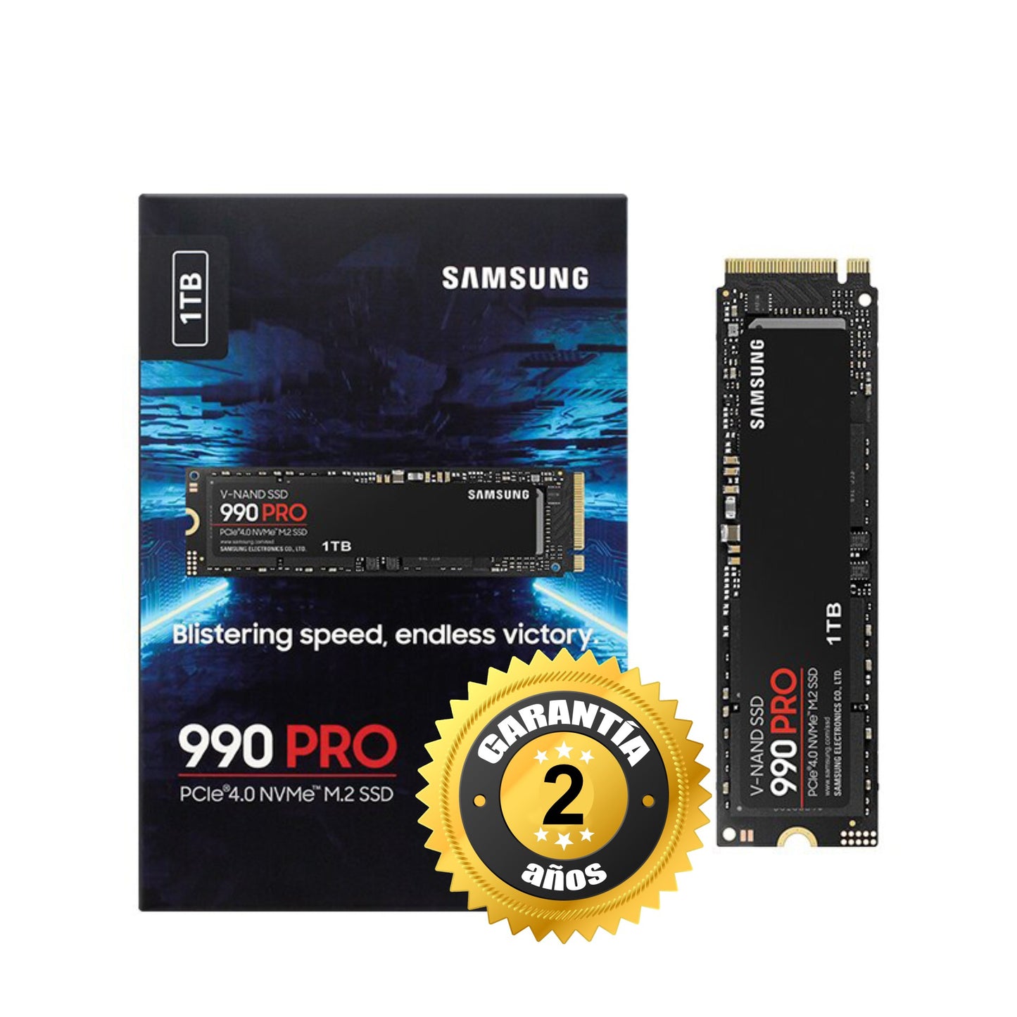 Disco SSD Samsung 990 PRO 1TB M.2 NVMe PCIe 4.0