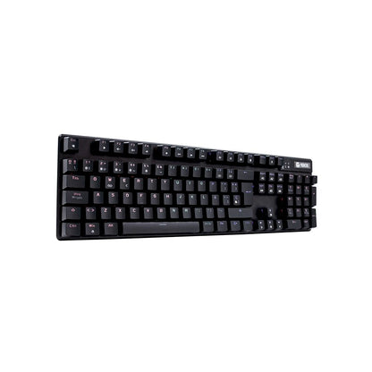 TECLADO GAMER TEROS TE-4068 MECANICO MULTIMEDIA / RETROILUMINACION RGB