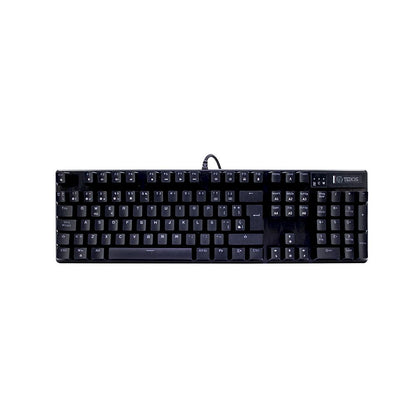 TECLADO GAMER TEROS TE-4068 MECANICO MULTIMEDIA / RETROILUMINACION RGB