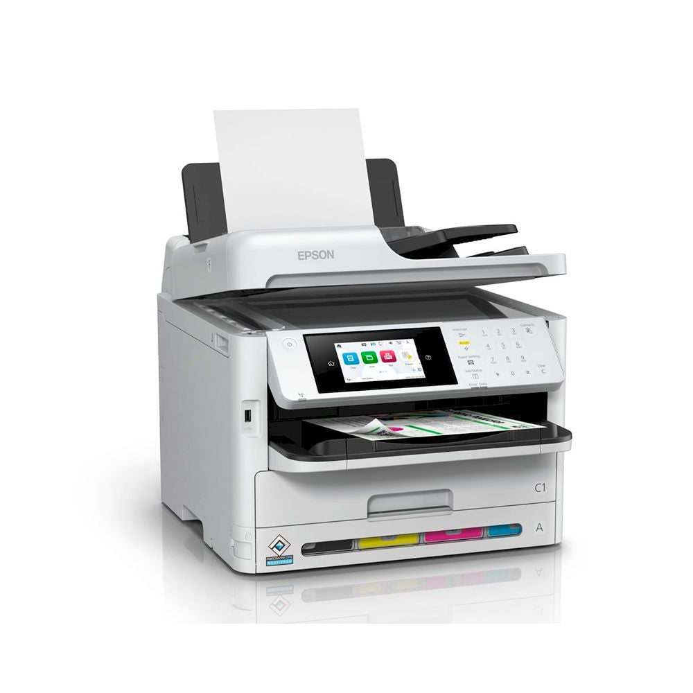 Multifuncional tinta Epson WorkForce Pro WF-C5891 imprime escanea copia fax WiFi
