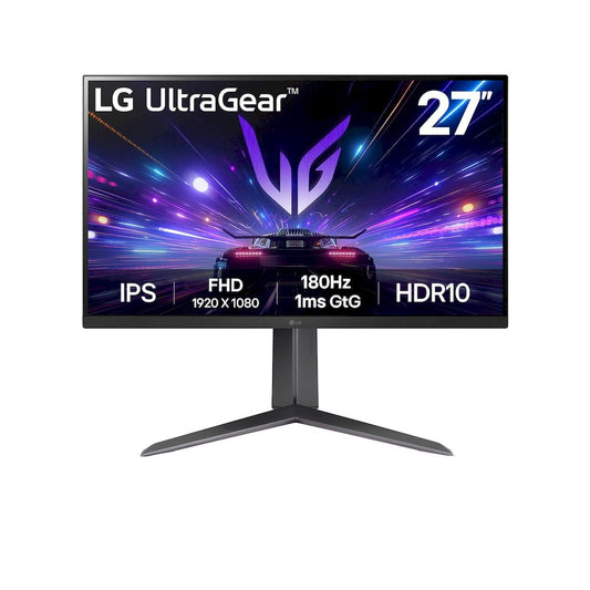 MONITOR GAMER LG 27GS65F 27' FHD IPS 180HZ 1MS G.SYNC AMD FPS